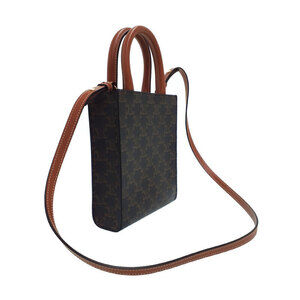 Celine Triomphe Bag Canvas Cabas Vertical